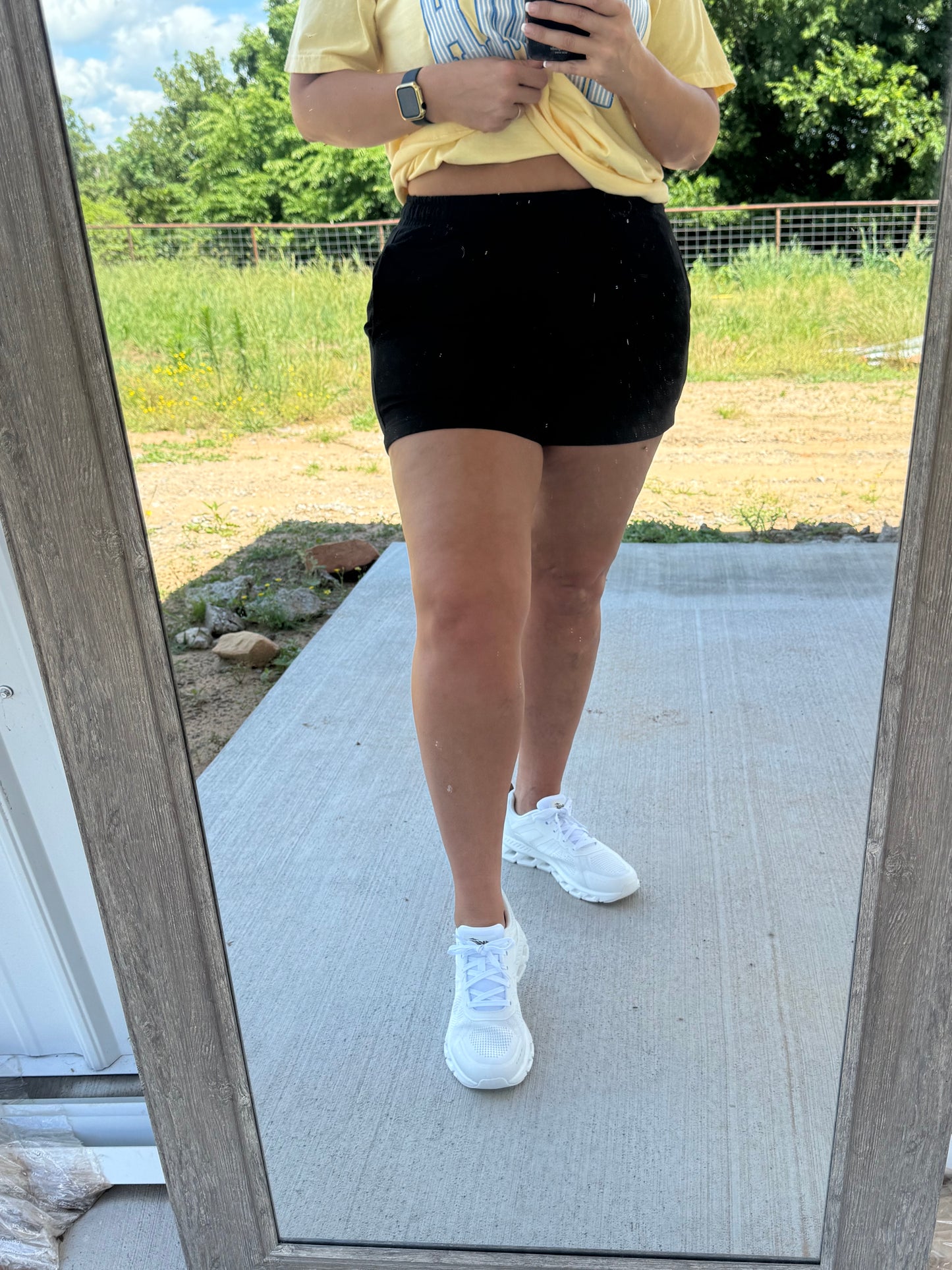 Everyday Cotton Shorts - Black