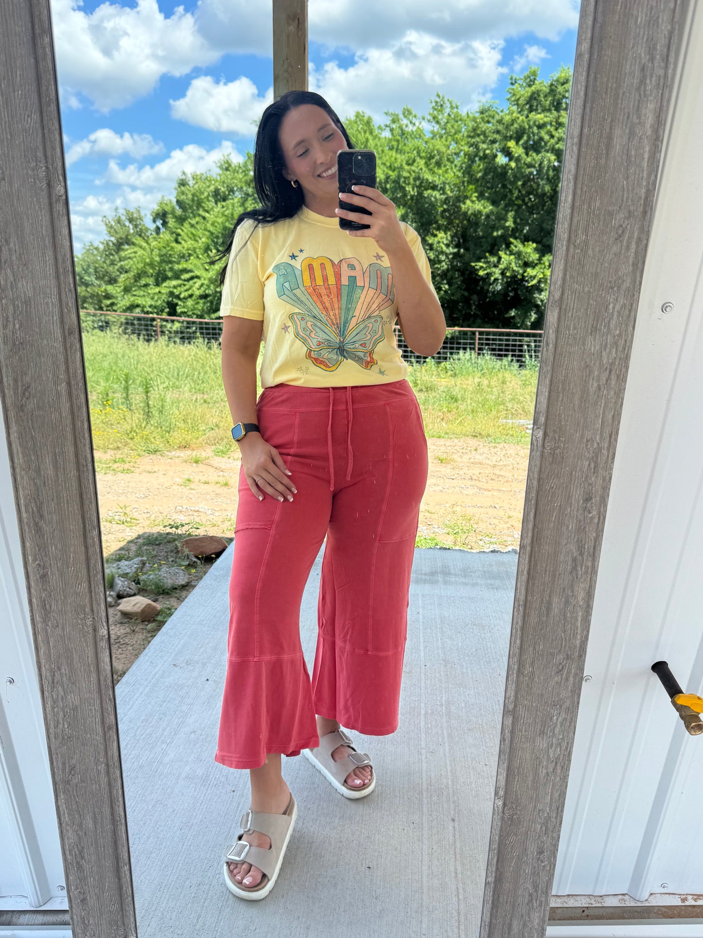 French Terry Seam Pants