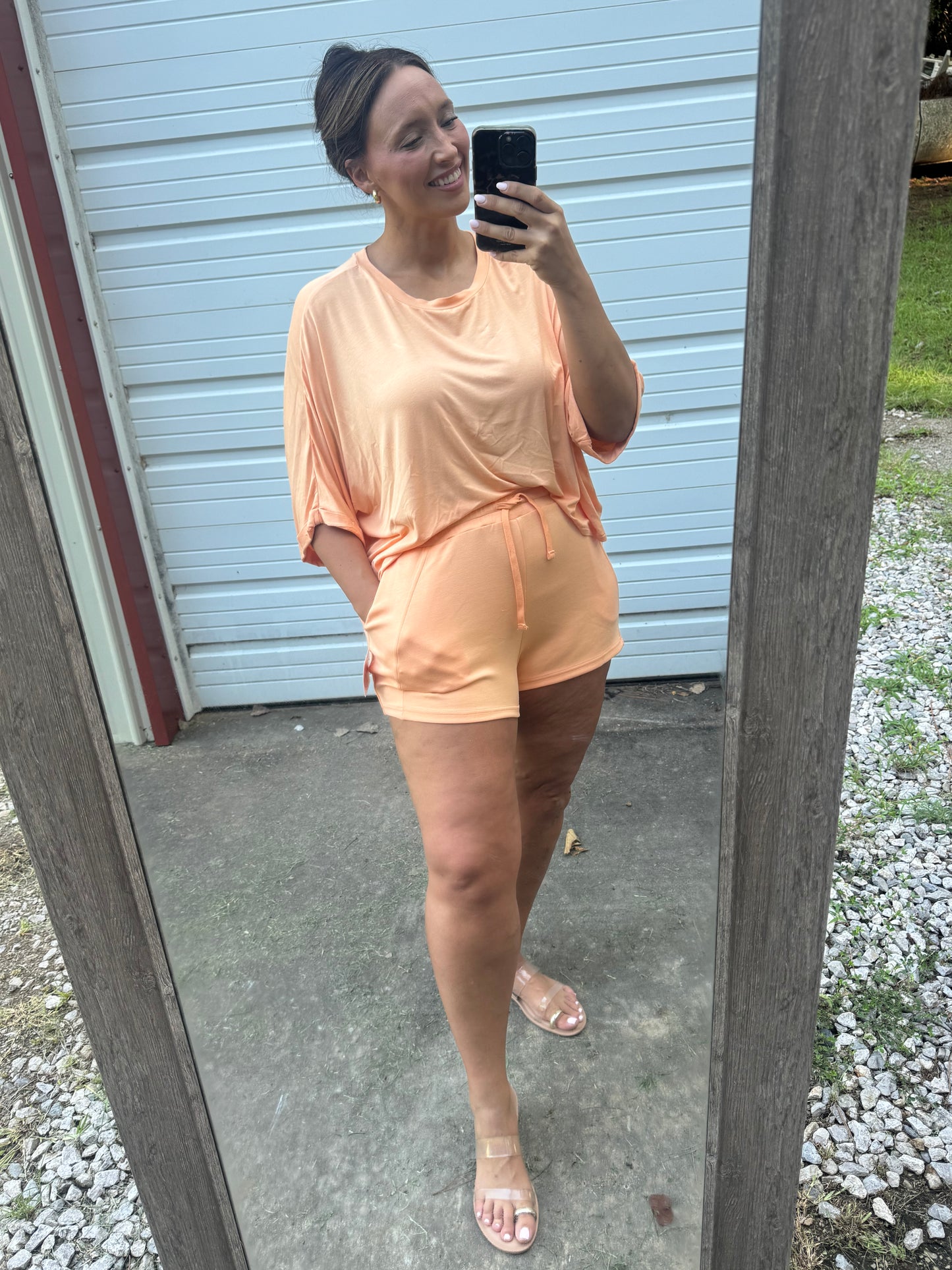 Light Flight Short - Apricot