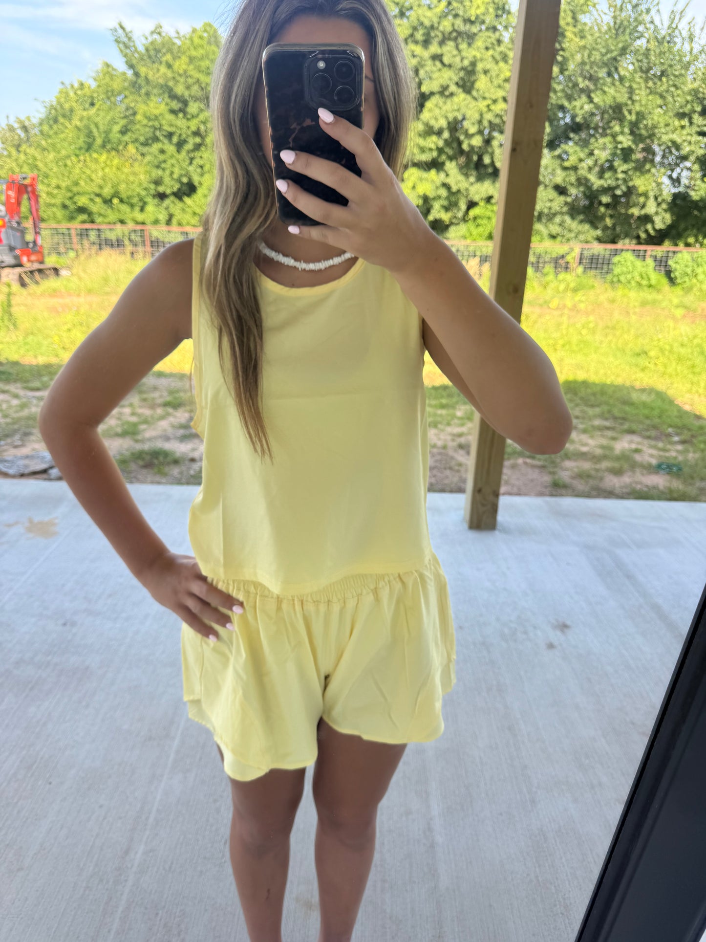 Wind City Tank - Yellow
