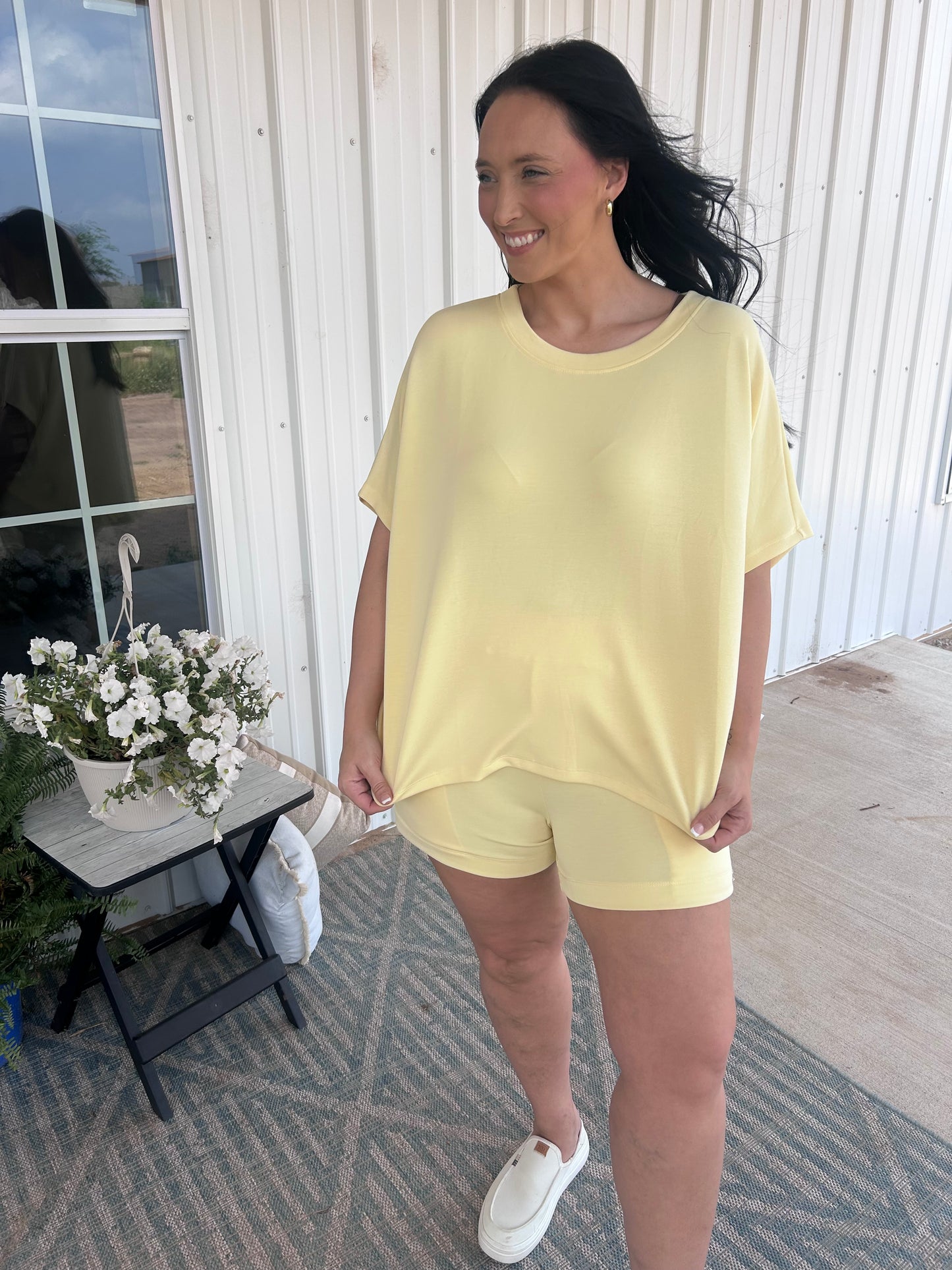 *SHORTS ONLY* Malibu Shorts - Yellow Glow