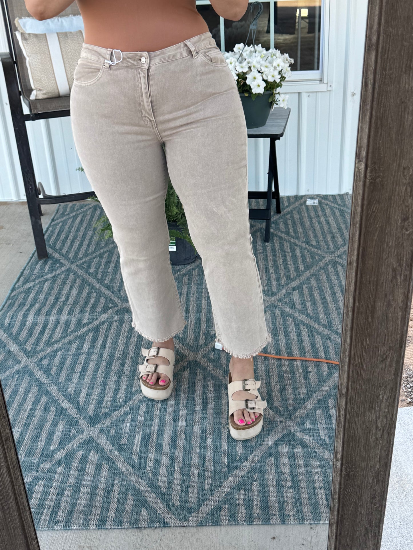 Perfect Day Jean - Washed Mocha